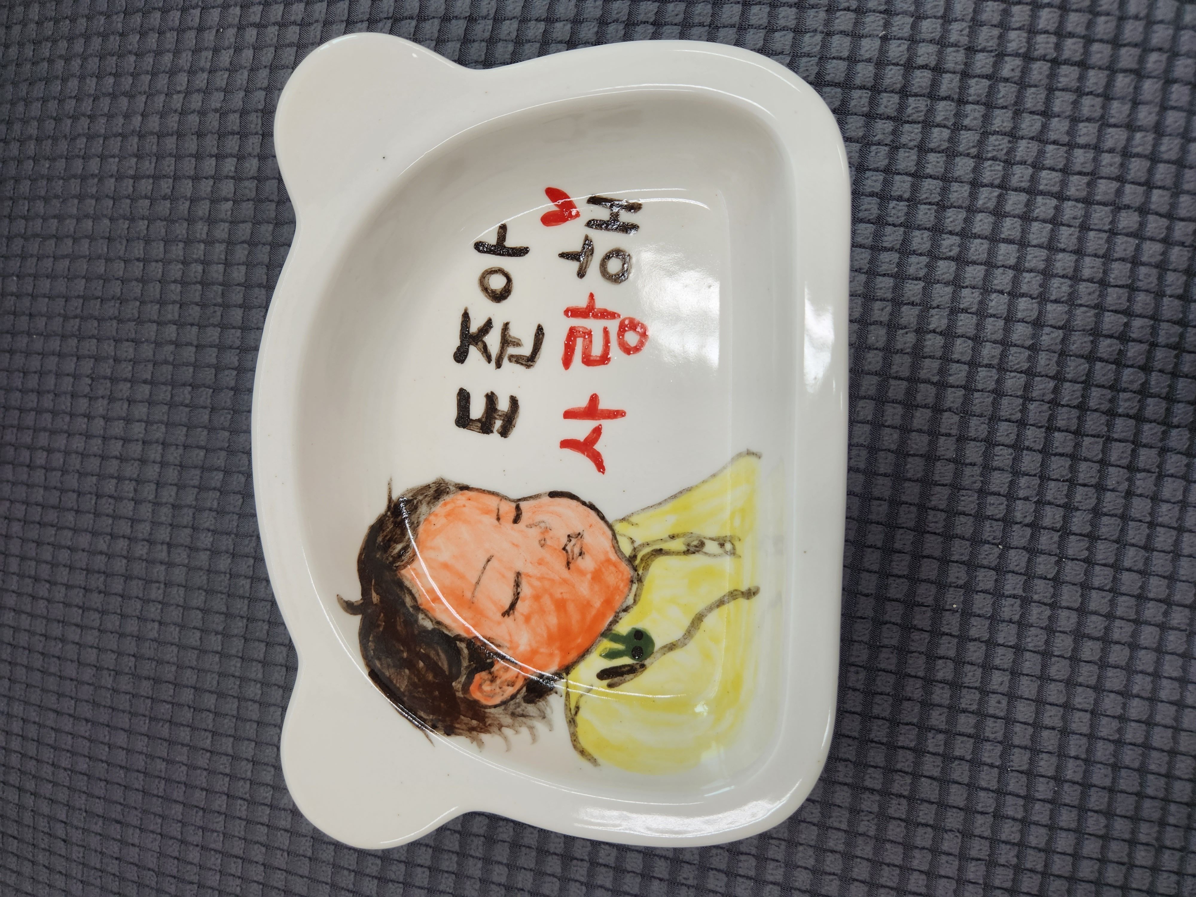 초벌그릇,컵 그림그리기