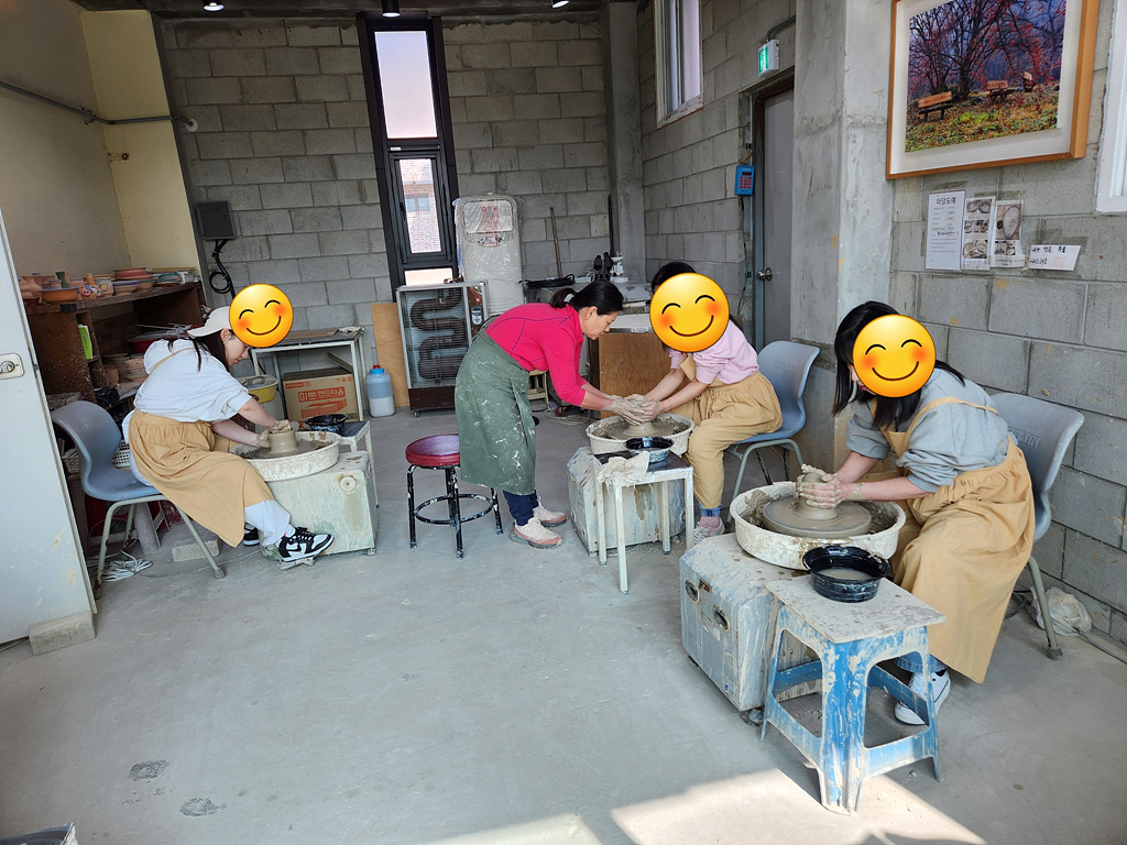 도자기물레체험 +그림그리기(라당도예)